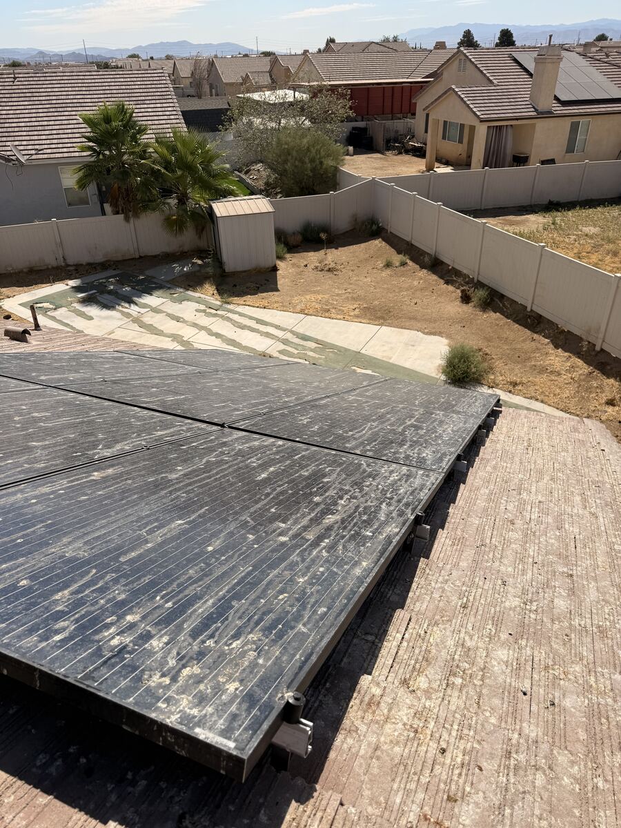 Solar panel cleaning Inland Empire