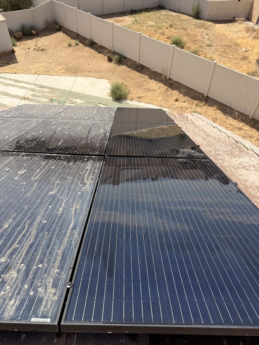 Solar panel cleaning Inland Empire